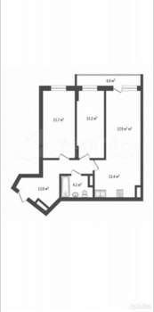 3-к квартира, вторичка, 78м2, 14/25 этаж