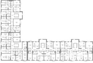 1-к квартира, строящийся дом, 34м2, 8/10 этаж