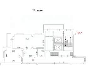 2-к квартира, вторичка, 64м2, 14/20 этаж