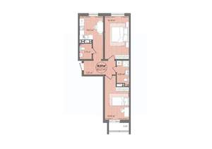 2-к квартира, вторичка, 62м2, 15/16 этаж