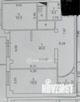 3-к квартира, вторичка, 96м2, 11/21 этаж