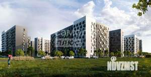 2-к квартира, строящийся дом, 56м2, 2/10 этаж