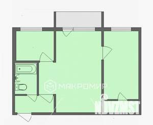 2-к квартира, вторичка, 46м2, 3/5 этаж