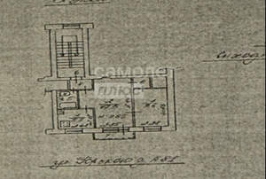 2-к квартира, вторичка, 39м2, 2/5 этаж