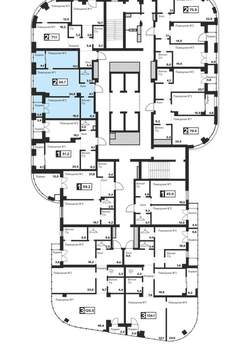 2-к квартира, вторичка, 71м2, 11/29 этаж