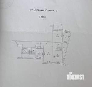 4-к квартира, вторичка, 81м2, 9/10 этаж