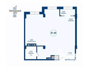 3-к квартира, вторичка, 82м2, 14/25 этаж