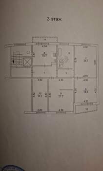 4-к квартира, вторичка, 125м2, 3/10 этаж