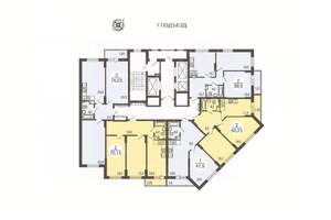 2-к квартира, вторичка, 70м2, 24/25 этаж