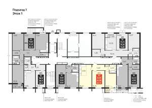 3-к квартира, вторичка, 63м2, 1/10 этаж
