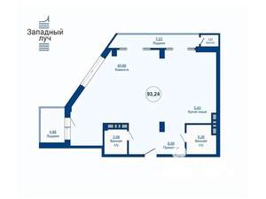 3-к квартира, вторичка, 93м2, 11/25 этаж