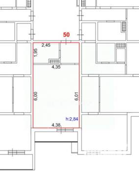 Студия квартира, вторичка, 34м2, 7/16 этаж