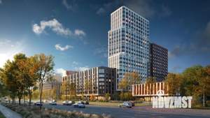 3-к квартира, строящийся дом, 86м2, 2/18 этаж