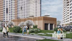 4-к квартира, вторичка, 122м2, 12/24 этаж