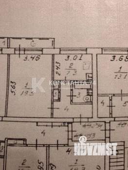 1-к квартира, вторичка, 36м2, 2/9 этаж
