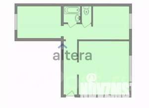 2-к квартира, вторичка, 56м2, 2/10 этаж