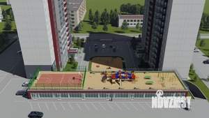 3-к квартира, строящийся дом, 75м2, 8/18 этаж