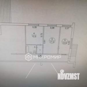 2-к квартира, вторичка, 30м2, 1/9 этаж