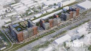 3-к квартира, строящийся дом, 78м2, 9/16 этаж