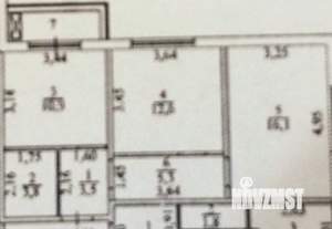 2-к квартира, вторичка, 52м2, 2/18 этаж