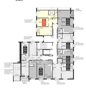 2-к квартира, вторичка, 69м2, 8/10 этаж