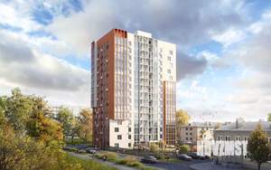 3-к квартира, строящийся дом, 87м2, 15/15 этаж