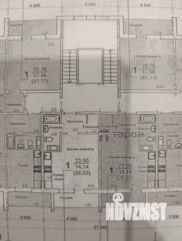 1-к квартира, вторичка, 24м2, 10/10 этаж