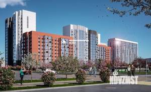 2-к квартира, строящийся дом, 52м2, 3/10 этаж