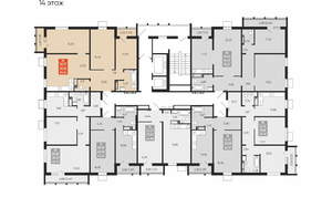 3-к квартира, вторичка, 83м2, 14/15 этаж