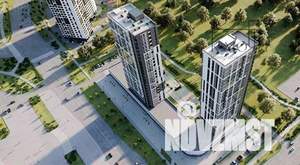 Студия квартира, строящийся дом, 34м2, 20/25 этаж