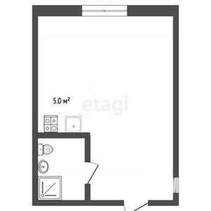 Студия квартира, вторичка, 27м2, 8/10 этаж
