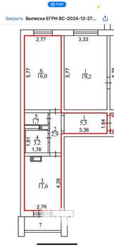 1-к квартира, вторичка, 41м2, 13/20 этаж
