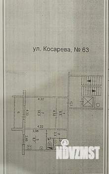 1-к квартира, вторичка, 40м2, 6/10 этаж
