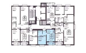 1-к квартира, вторичка, 37м2, 12/8 этаж