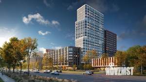 1-к квартира, строящийся дом, 47м2, 4/18 этаж