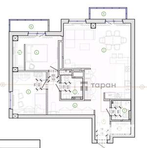 3-к квартира, вторичка, 98м2, 19/24 этаж