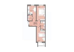 2-к квартира, вторичка, 62м2, 11/13 этаж