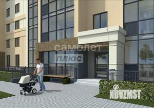 2-к квартира, вторичка, 56м2, 10/18 этаж