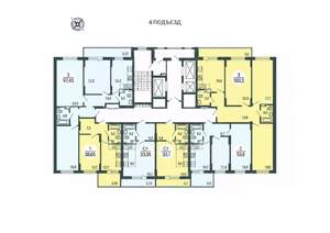 1-к квартира, вторичка, 39м2, 21/25 этаж