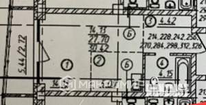 Студия квартира, вторичка, 33м2, 25/32 этаж