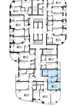 1-к квартира, вторичка, 52м2, 5/29 этаж