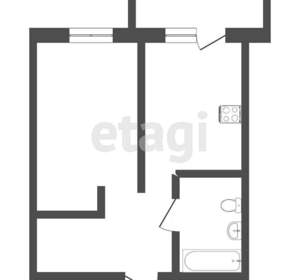 1-к квартира, вторичка, 31м2, 1/5 этаж