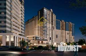 Студия квартира, сданный дом, 42м2, 11/24 этаж