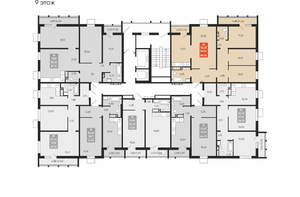 4-к квартира, вторичка, 86м2, 9/15 этаж