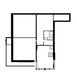 2-к квартира, вторичка, 73м2, 2/10 этаж