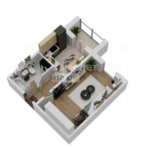 1-к квартира, вторичка, 32м2, 10/20 этаж