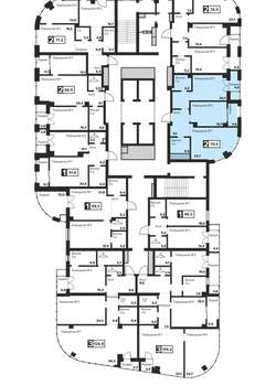2-к квартира, вторичка, 84м2, 13/29 этаж