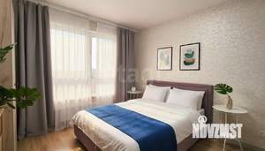 2-к квартира, вторичка, 57м2, 14/17 этаж