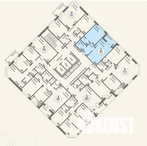 2-к квартира, вторичка, 52м2, 4/23 этаж