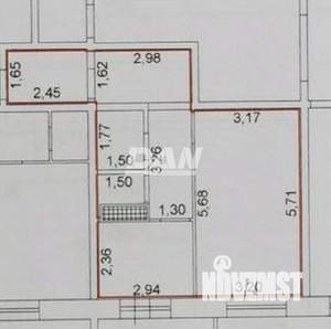 1-к квартира, вторичка, 42м2, 7/10 этаж
